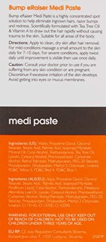 Medi Paste concentrated solution for shaving rash and razor burns.