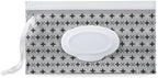 Parent using PandaEar portable wipe dispenser on the go