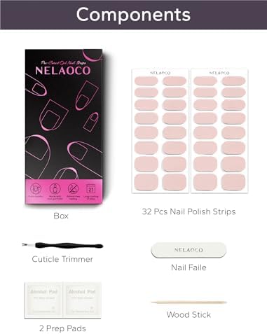 Instructions guide for salon quality nail wrap application