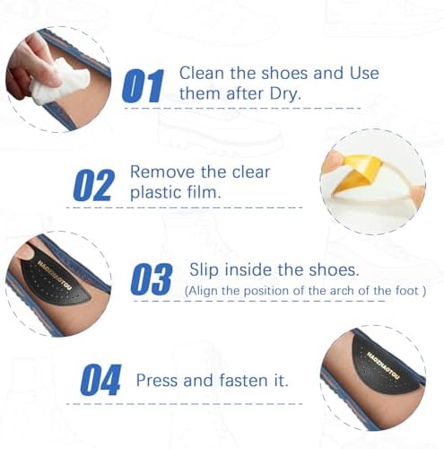 Unisex orthopedic shoe inserts for plantar fasciitis support