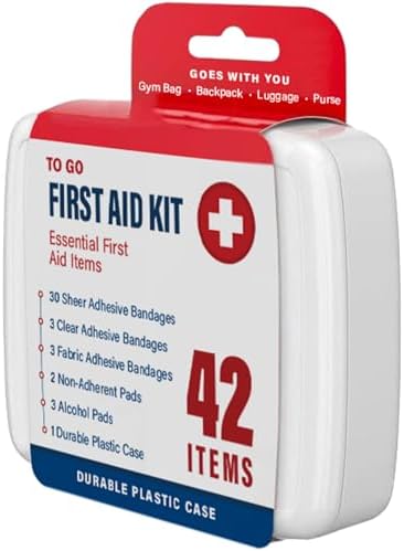 Bulk pack of 12 first aid kits for schools and offices