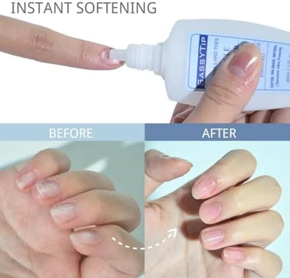 Healthy manicured nails after using Bliss Kiss duo
