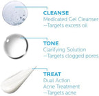 Benzoyl peroxide spot treatment targeting individual pimples and blemishes
