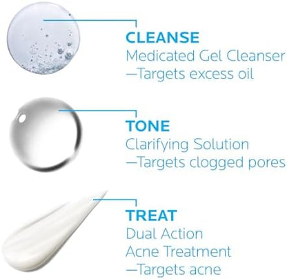Benzoyl peroxide spot treatment targeting individual pimples and blemishes