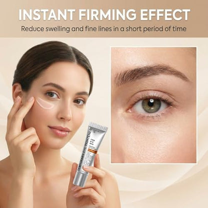 Botanikind temporary lifting eye cream package showing the two pieces and two precise blending brushes.