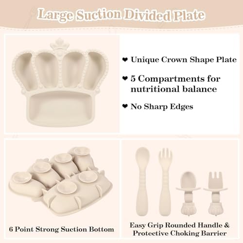Bxll silicone baby bib with catch pocket