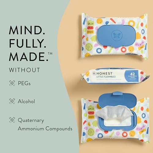The Honest Company baby and toddler personal care wipes portable travel pack overview