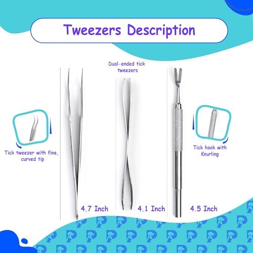 Compact travel storage case for Swyzy professional tick remover set