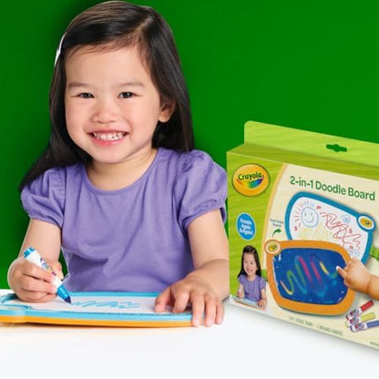 Crayola 2-in-1 activity board for toddler travel