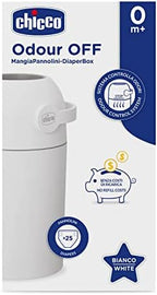 Chicco odour proof nappy bin closed state