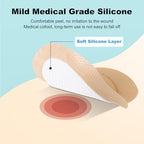 ZMZPA pressure sore prevention pads packaging demonstrating the ten count pack size