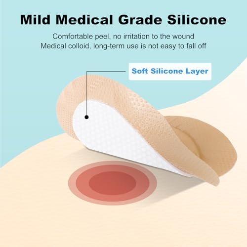 ZMZPA pressure sore prevention pads packaging demonstrating the ten count pack size