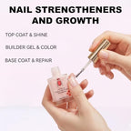 Generic nail growth treatment brush applicator detail