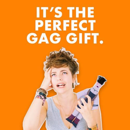 White elephant gift idea featuring the classic anger release doll in a colorful design.