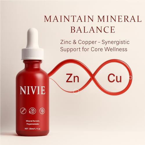 Liquid dropper mechanism of Nivie health supplement for easy and precise daily dosage control.