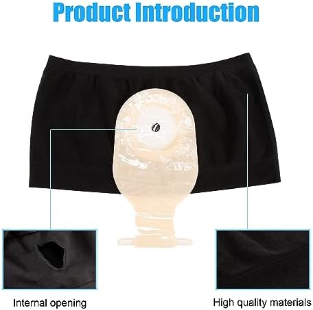 JRAIYBZ colostomy garments elastic modal fabric texture close up view
