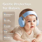 Ezarc noise cancelling headphones for toddlers side profile