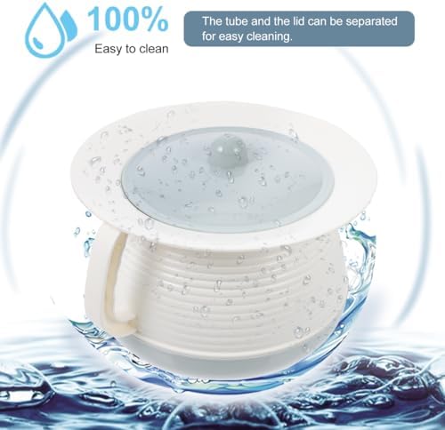 Durable bedside urinal bucket for elderly patients