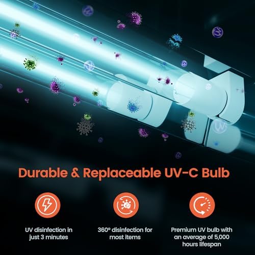 Side profile of SalonDepot UV sterilization box
