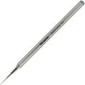 Winstonia Nail Art Water Marble Tool front view showing the sleek silver stainless steel pen body.