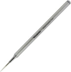 Winstonia Nail Art Water Marble Tool front view showing the sleek silver stainless steel pen body.