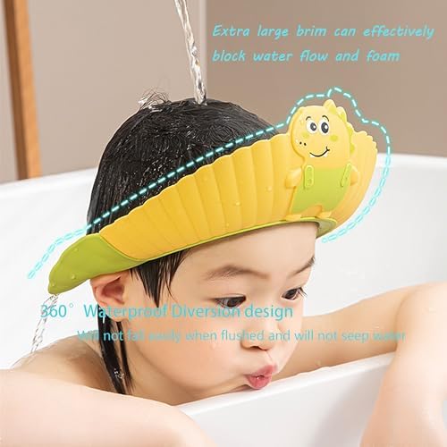 Demonstration of the upward turning polypropylene brim on the TinyGuardian baby water protector.