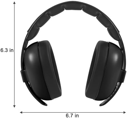 Side view of PandaEar noise protection headphones for babies
