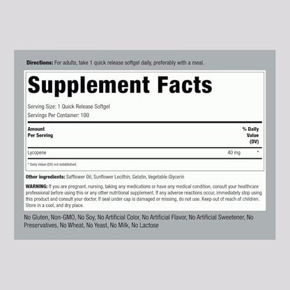Piping Rock carotenoid supplement bottle showcasing the non-GMO and gluten free certifications
