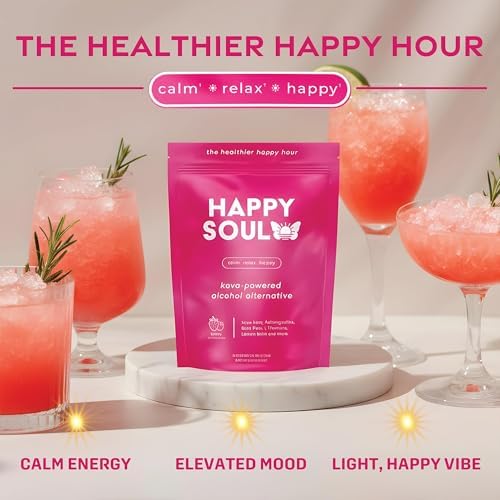 Authentic USA imported HappySoul kava drink mix fifteen packs package