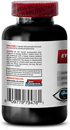 Sport Supplements Eye Vision Guard 180 Capsules nutritional facts panel