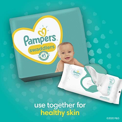 Detailed shot of the dual leak guard leg cuffs on the Pampers Swaddlers size 5 diaper.