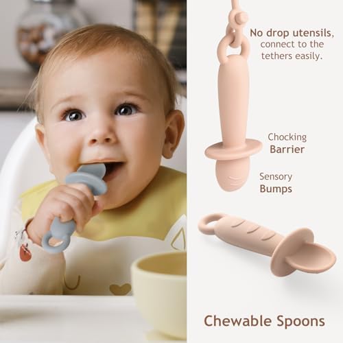 Andy Bear toy tethers for baby high chair