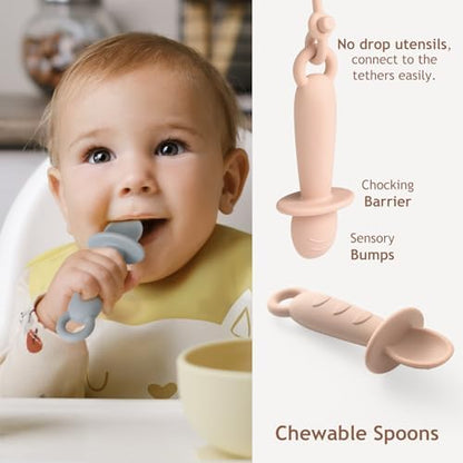 Andy Bear toy tethers for baby high chair