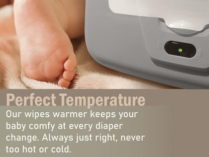 Top heating system view of Gogo Pure wipe dispenser