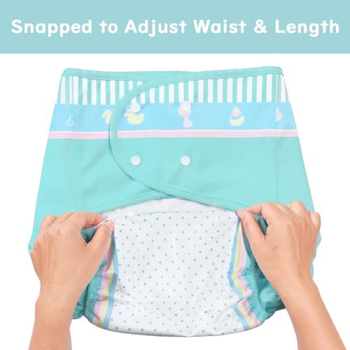 Internal TPU waterproof lining of reusable diaper wrap