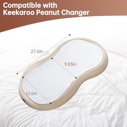 Three pack changing pad liners for baby diaper station