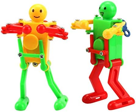 Durable ABS plastic mechanical walking toy figures for kids role playing activities