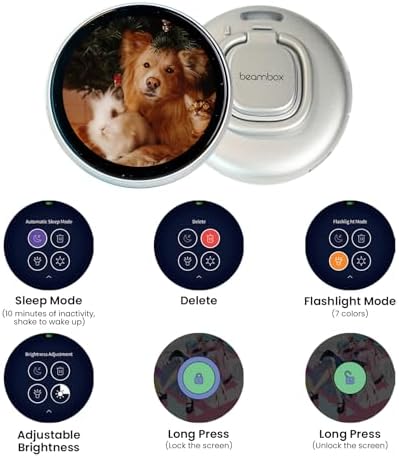 Pin Tura smart digital badge pin lifestyle view used as an interactive accessory on an ita bag.