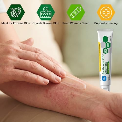 MED PRIDE Bacitracin Zinc formula for soothing minor skin burn protection