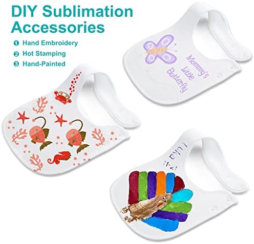 Benoxine absorbent fleece backing view of baby bib