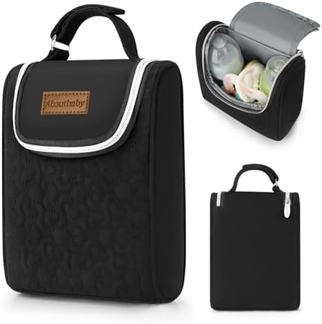 Accmor insulated baby bottle tote side view