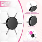 Stainless steel tips of Abeillo circular nail dotting tools