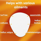 Applying Homergy adhesive foot pads to shoe insole for pain relief