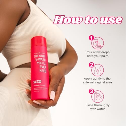 Authentic USA imported Salt.xo yoni wash for daily intimate cleansing.