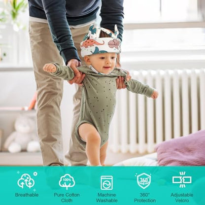 Accmor baby head protector packaging and product demonstration