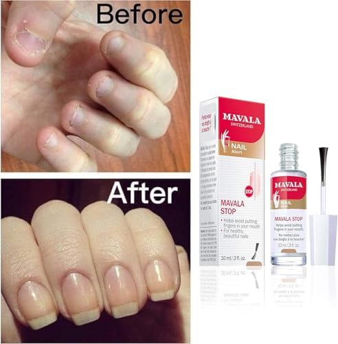 Authentic USA imported Mavala Stop nail polish box