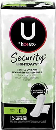 Kotex daily panty liners long variant for extended coverage and protection.