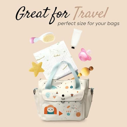 Ababy disposable changing pad unfolded for baby use