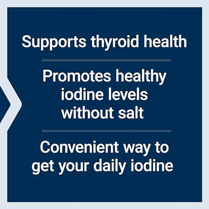 Life Extension Sea-Iodine vegetarian capsule label details