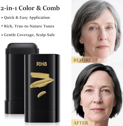Close up of black hair dye stick texture